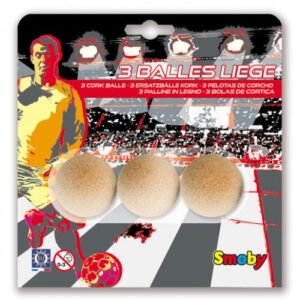 Smoby Lot de 3 balles Smoby liège
