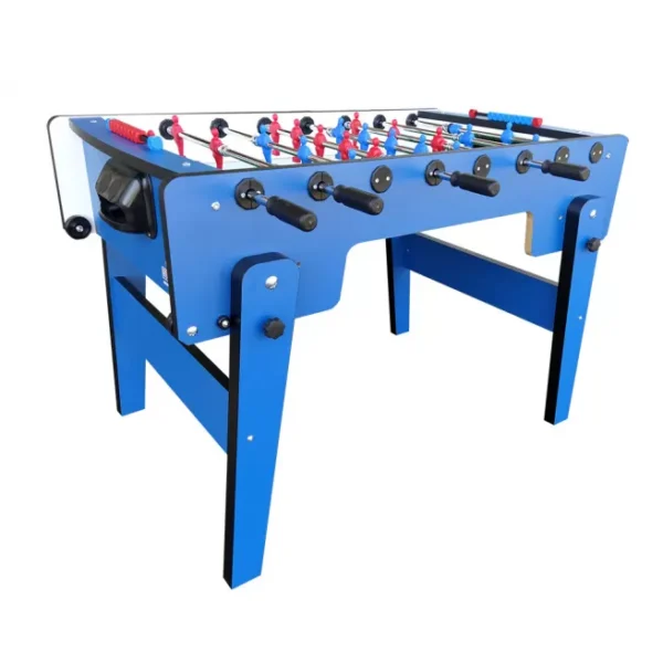 Baby-foot Roberto Sport FLEXY 2.0 bleu - pliable - tiges rétractables